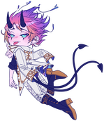 Pagedoll of the design i made for the Gachadoptable Galaxy (adopted by Akiorion_)