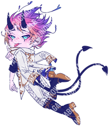 Pagedoll of the design i made for the Gachadoptable Galaxy (adopted by Akiorion_)