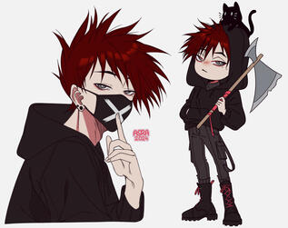 Zack for Orphanexx on ArtFight (https://artfight.net/attack/8300768.zack)