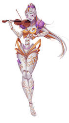 Design i made for the Gachadoptable Floral (adopted by ///)